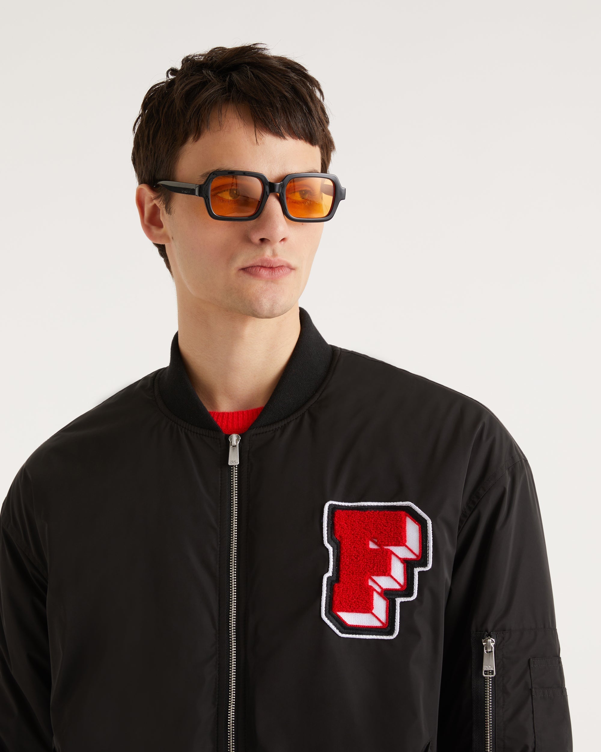 Bomber Patch ( S23 / HOMME / Noir )